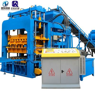 qualidade  Brand New Cement Automatic Brick Making Machine Solid Qt12-15 Concrete Hollow for Sale in USA fábrica