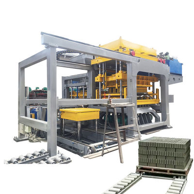 qualidade  QT18-25 Hydraulic Block Machine Pallets Free Automatic Fly Ash Concrete fábrica