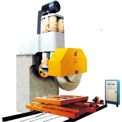 qualidade  Hualong Machinery HLDQ-1600 Hydraulic Elevator Stone Processing Stone Multi-blade Cutting Machine For Granite/Marble Block fábrica