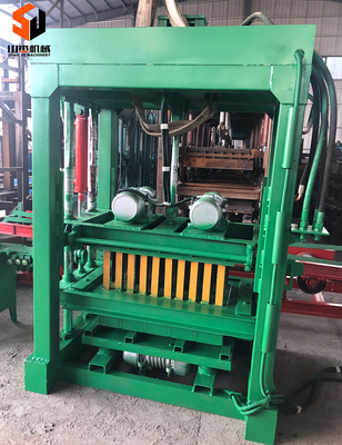 máquina de fatura de tijolo qt4-35 concreta semi automática brock pequeno que molda para a venda