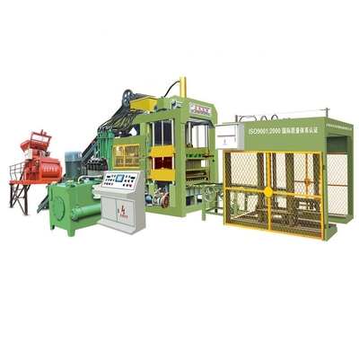 bloco concreto automático completo do tijolo da cavidade da cinza de mosca qt12-15 que faz o preço da máquina em bangladesh